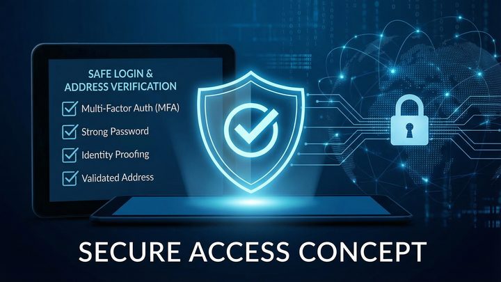 Giriş öncesi güvenli erişim kontrol listesi